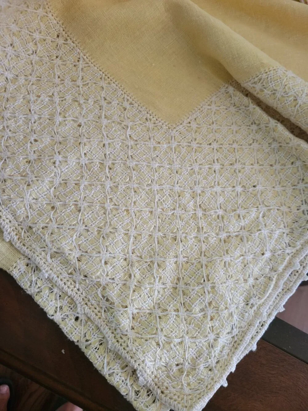Vintage stunning linen